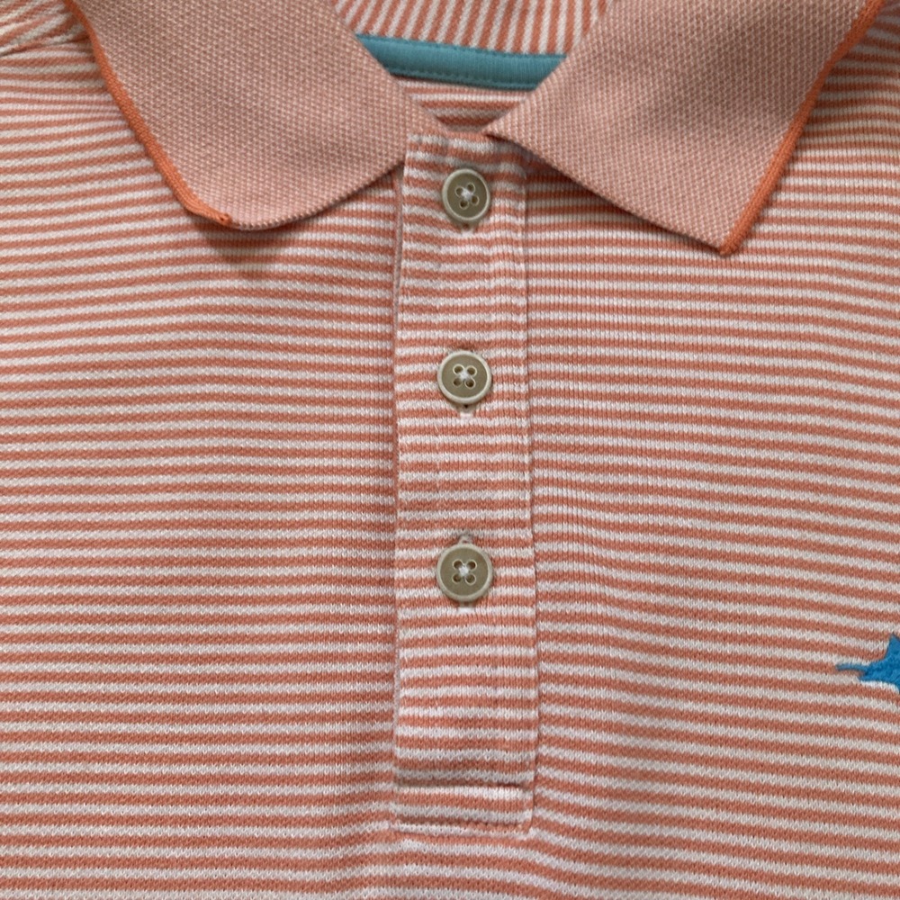 Tommy Bahama Mens Polo Short Sleeve Shirt Size L Summer Beach Preppy - Picture 5 of 7